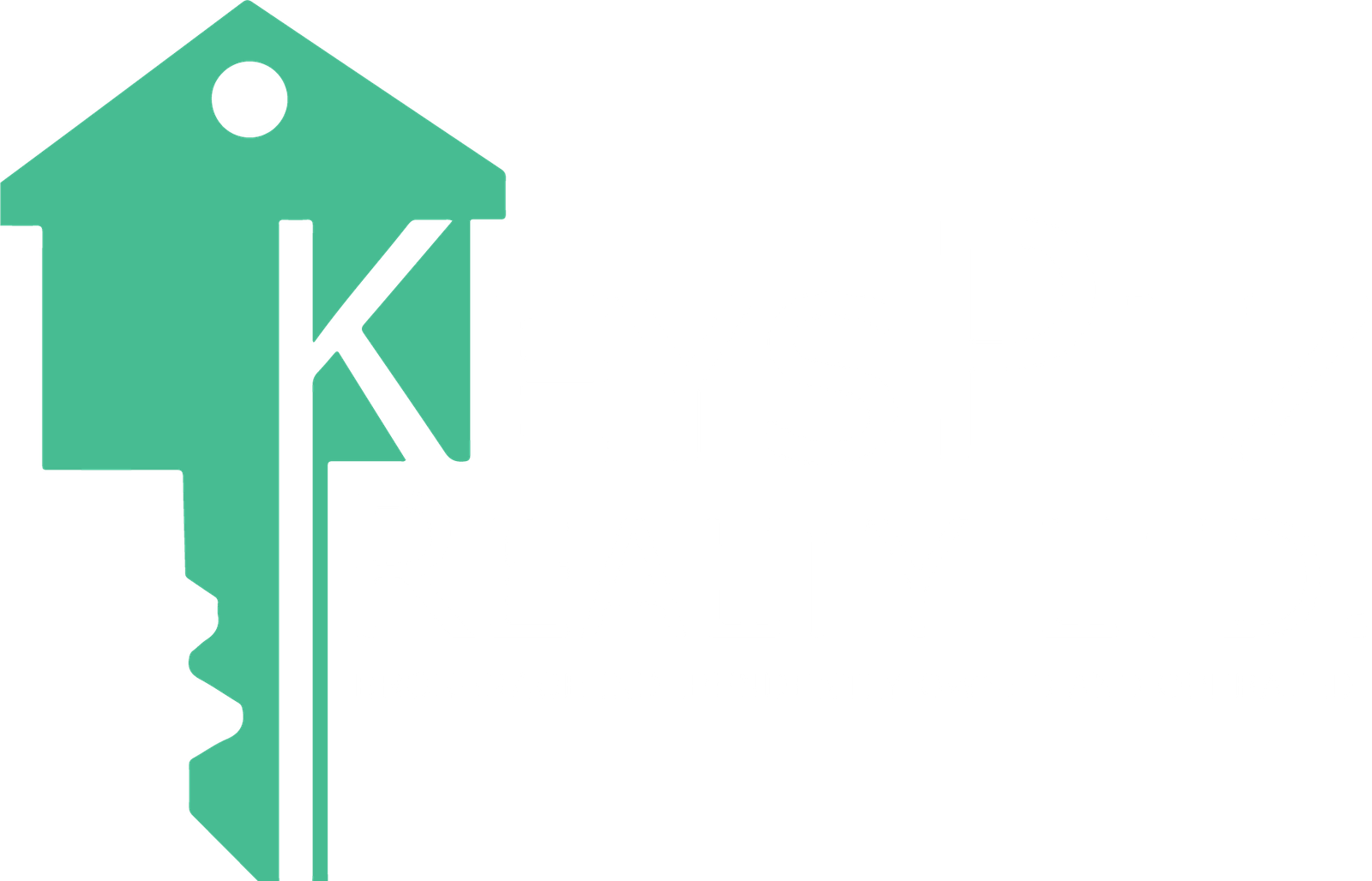 Keysplz logo in green and white